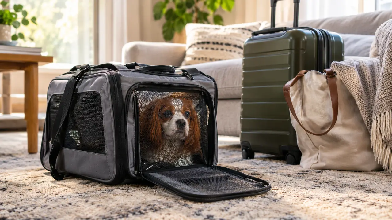 The Carrier That Got Biscuit Through His First Flight